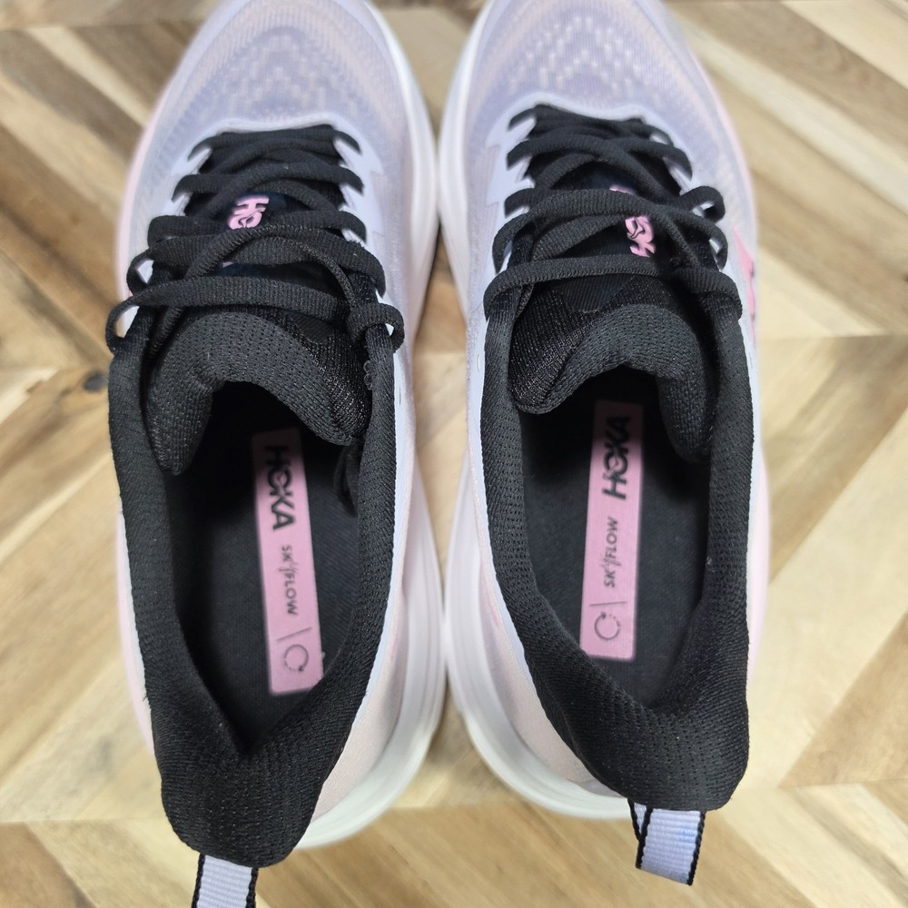HOKA Bondi 9 Women's 10 Pink Black 1165132 SHMC Running Shoes Sneakers Training - Picture 10 of 13